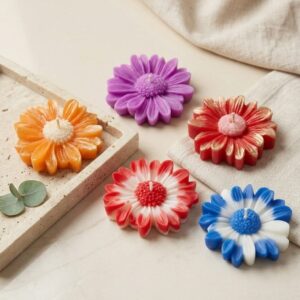 Handmade Floral Scented Candle