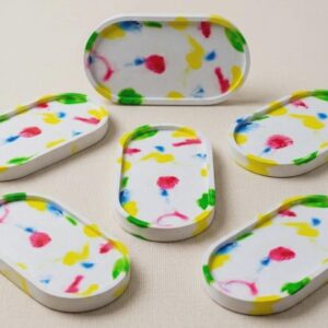 Abstract Art Tray
